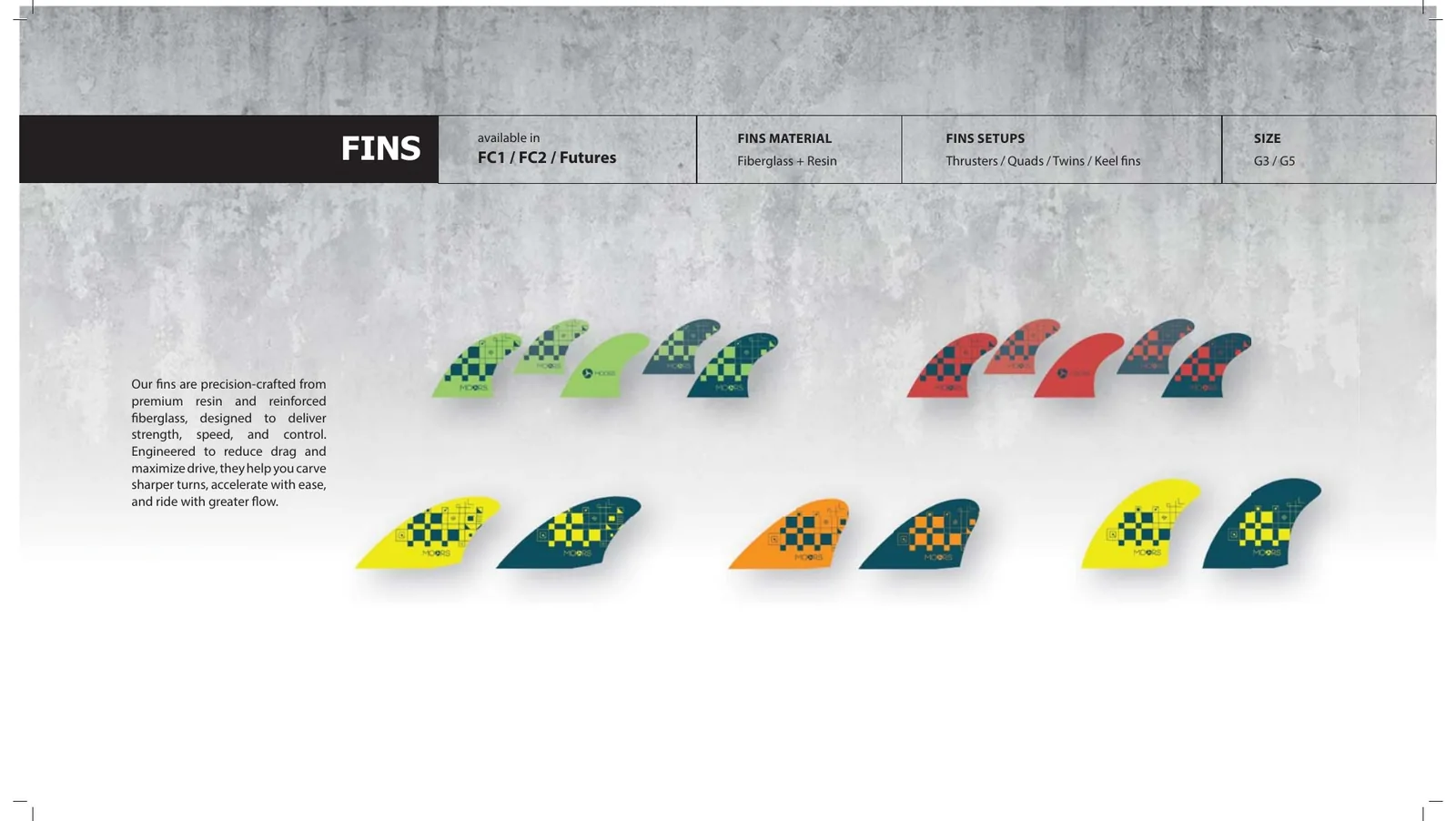 MOOR'S Fins
