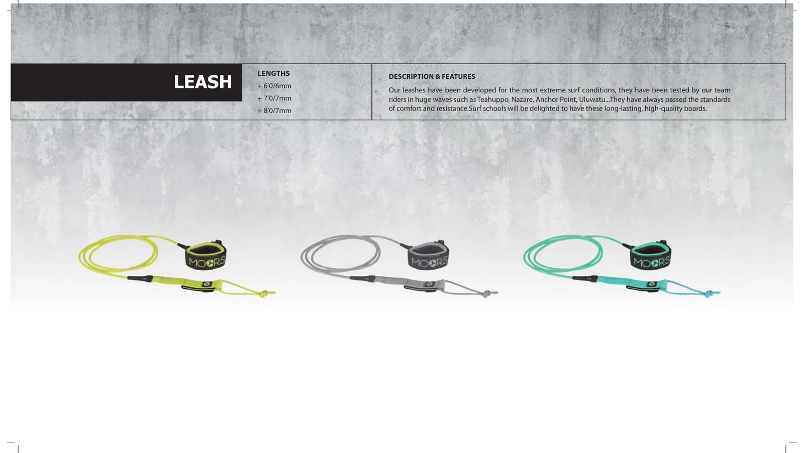 MOOR'S Leashes